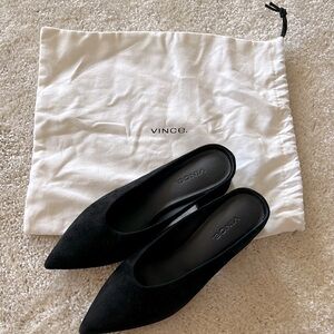 Vince Black Mules